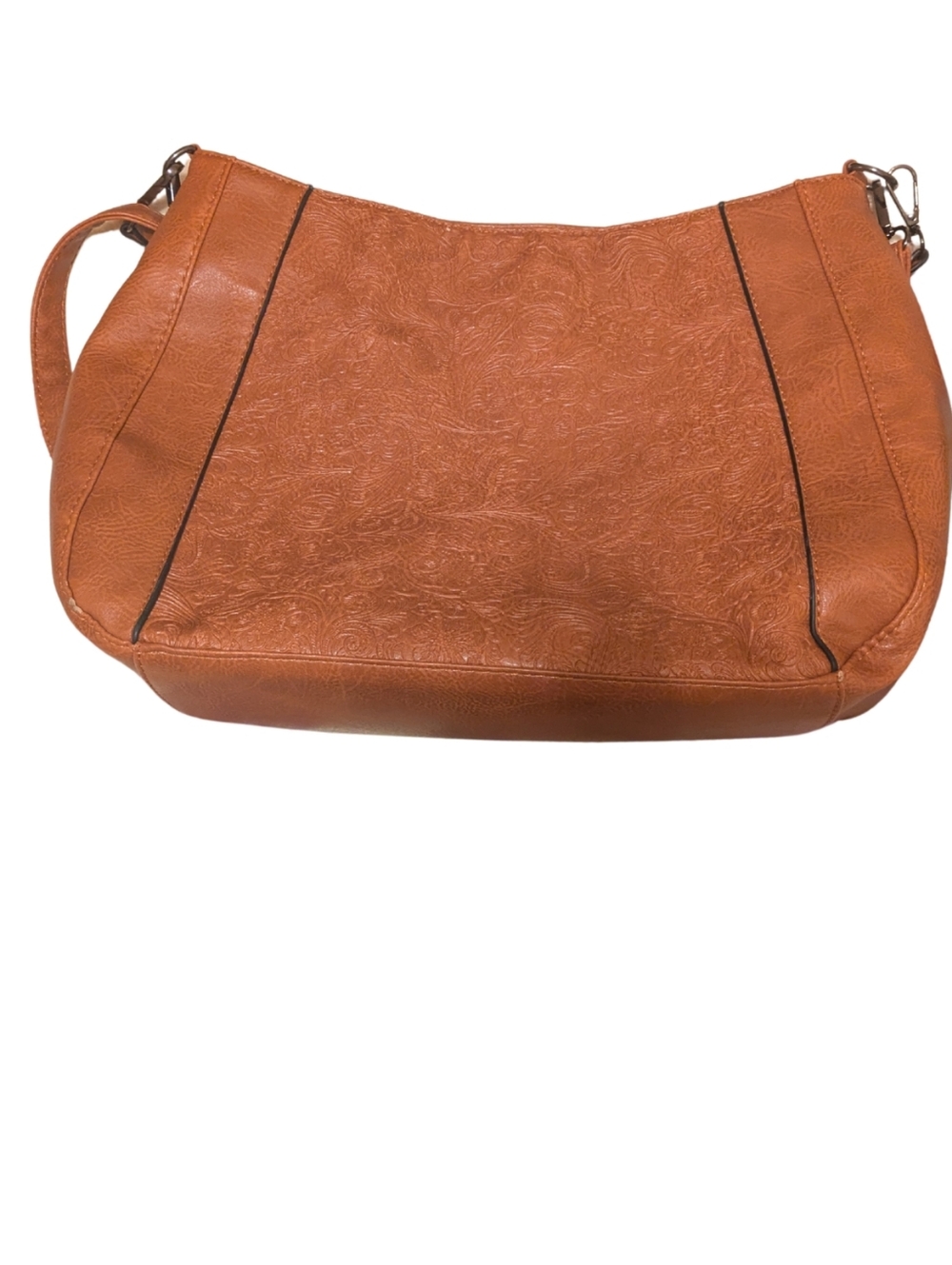Sam & Hadley Embossed Crossbody Bag - Western - Boho Style - Brown - Picture 2 of 11